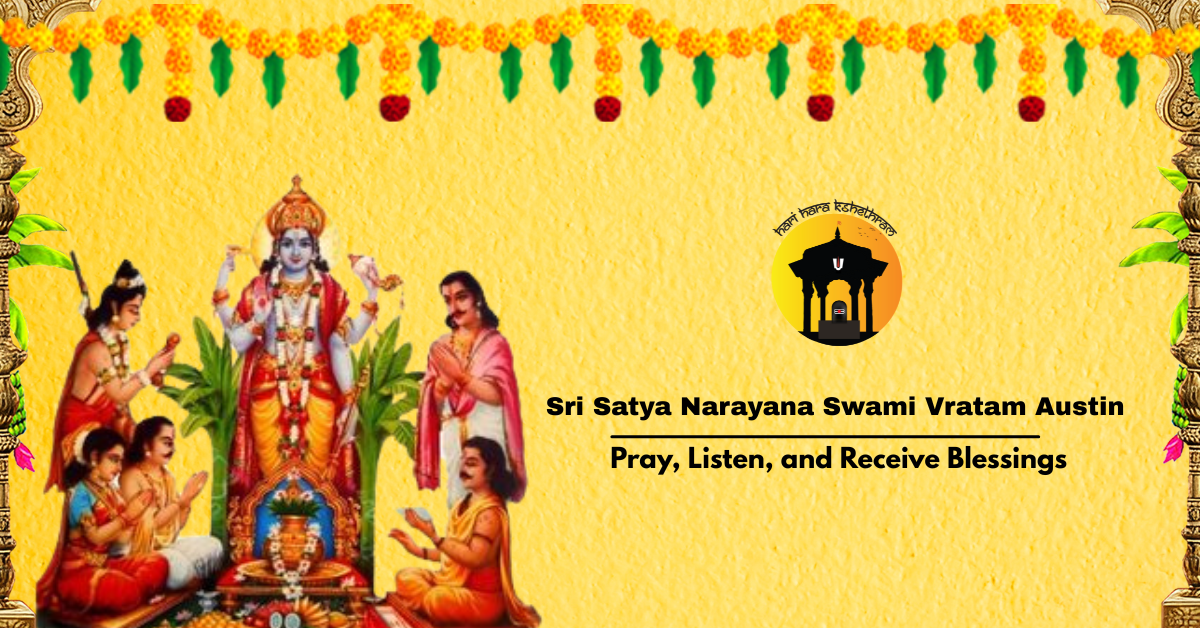 Sri Satya Narayana Swami Vratam Austin