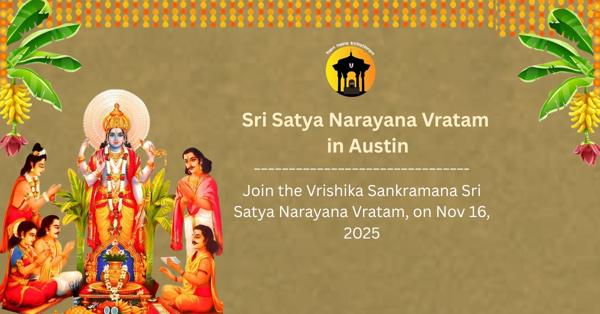 Sri Satya Narayana Vratam in Austin |