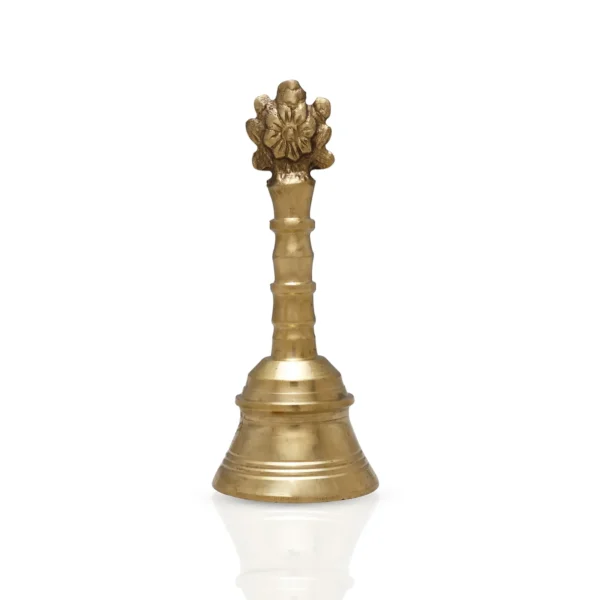 Brass Hand Bell - 5.25 x 2.25 Inches