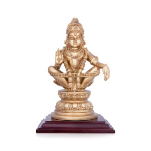 Ayyappan Statue With Arch - 6 Inches